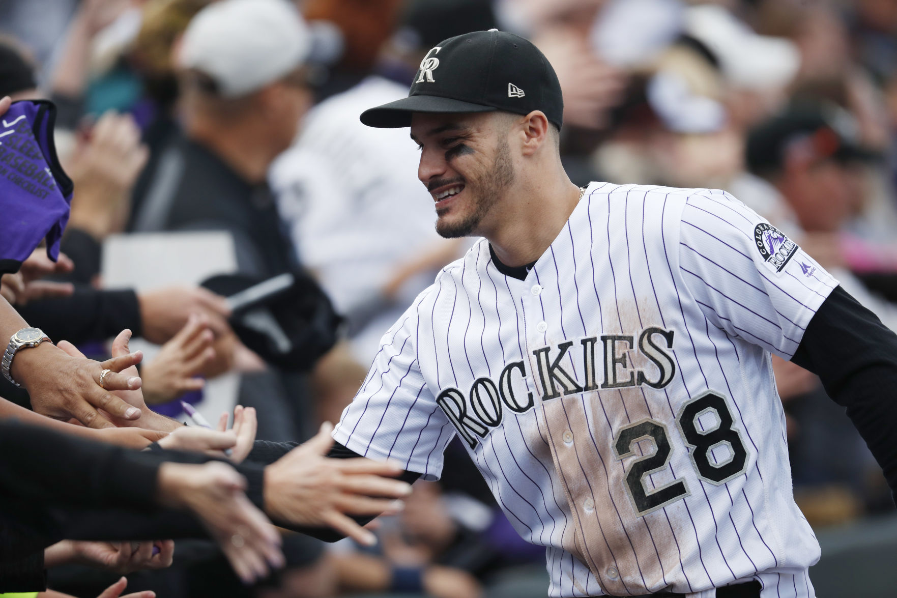 Rockies Arenado Baseball